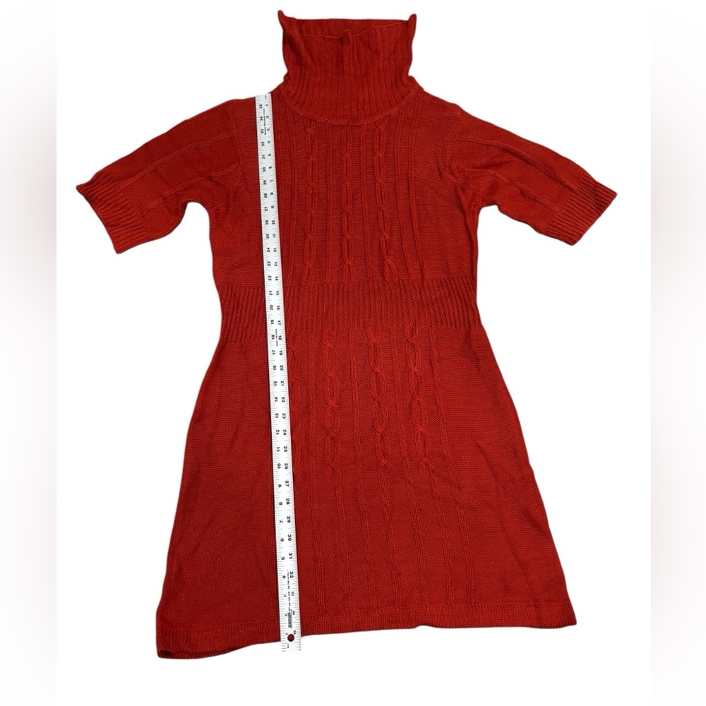 Derek Heart Red Cable Knit Plus Size Sweater Dres… - image 4